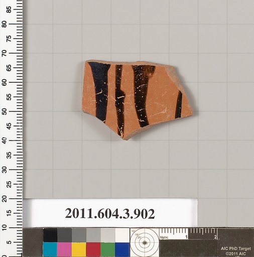 Terracotta fragment of a lekythos (oil flask)