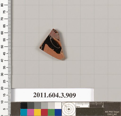 Terracotta fragment of a lekythos (oil flask)