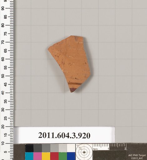 Terracotta fragment of a lekythos (oil flask)