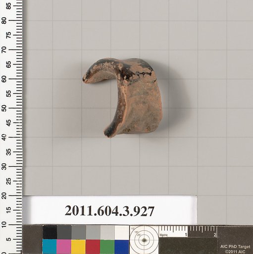 Terracotta fragment of a lekythos (oil flask)