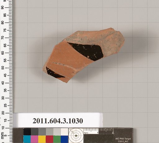 Terracotta fragment of an undetermined shape