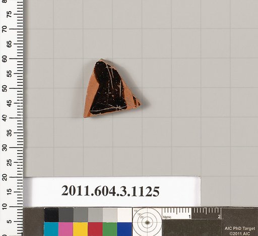 Terracotta fragment of a mastoid (drinking cup with narrow base) or a kyathos (cup-shaped ladle)
