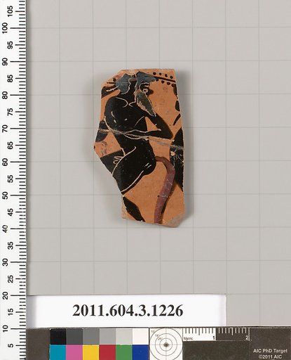 Terracotta rim fragment of a kyathos (cup-shaped ladle)