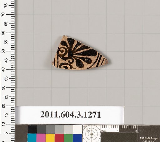 Terracotta fragment of an oinochoe (jug)
