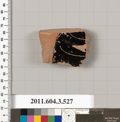 Terracotta fragment of a column-krater (bowl for mixing wine and water)