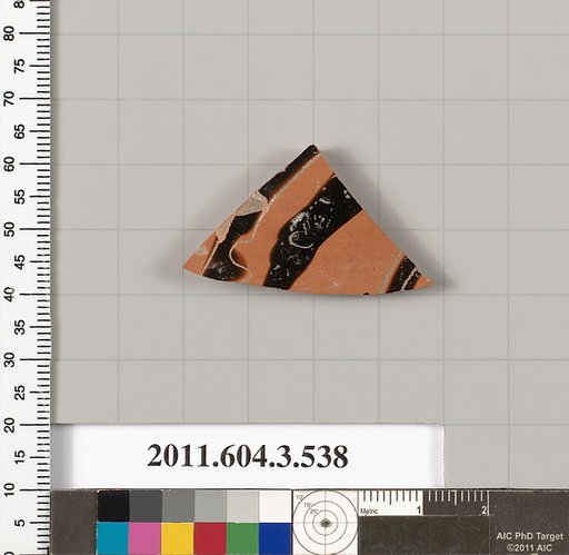 Terracotta fragment of a column-krater (bowl for mixing wine and water)