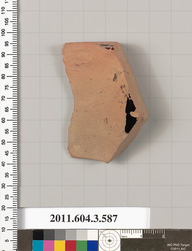 Terracotta fragment of a column-krater (bowl for mixing wine and water)