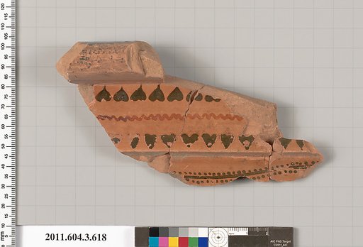 Terracotta fragment of a calyx-krater (bowl for mixing wine and water)