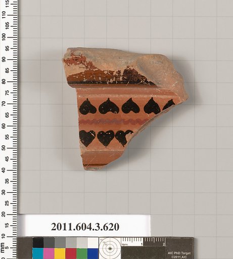 Terracotta fragment of a calyx-krater (bowl for mixing wine and water)