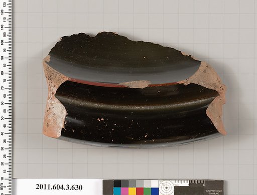 Terracotta fragment of a calyx-krater (bowl for mixing wine and water)