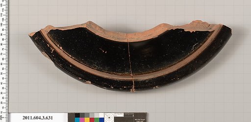 Terracotta fragment of a calyx-krater (bowl for mixing wine and water)