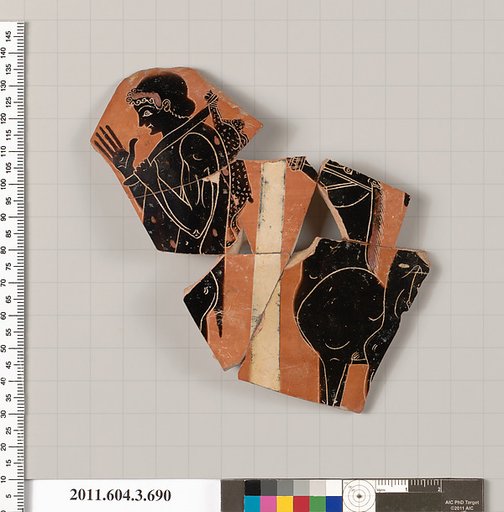 Terracotta fragment of a hydria (water jar)