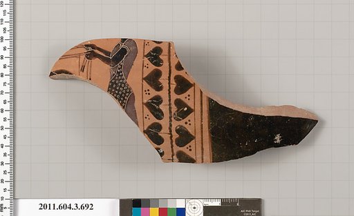 Terracotta fragment of a hydria (water jar)