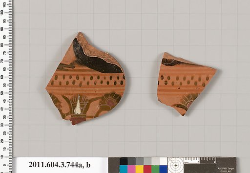 Terracotta fragments of a neck-amphora (jar)
