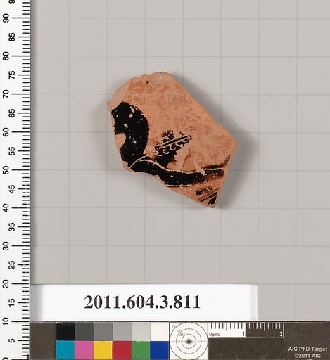 Terracotta fragment of a lekythos (oil flask)