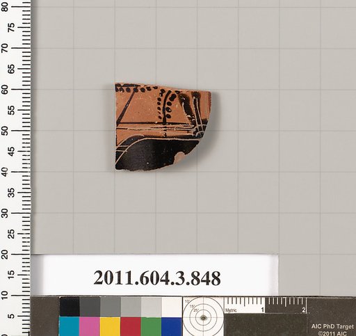 Terracotta fragment of a lekythos (oil flask)