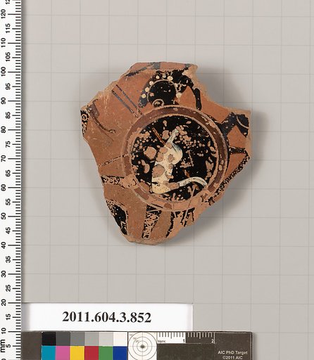 Terracotta fragment of a lekythos (oil flask)