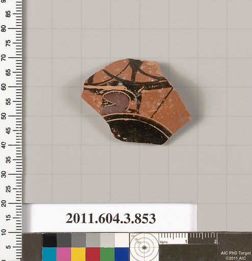 Terracotta fragment of a lekythos (oil flask)