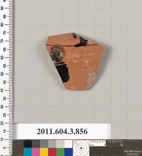Terracotta fragment of a lekythos (oil flask)