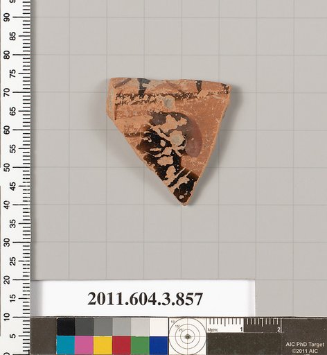 Terracotta fragment of a lekythos (oil flask)