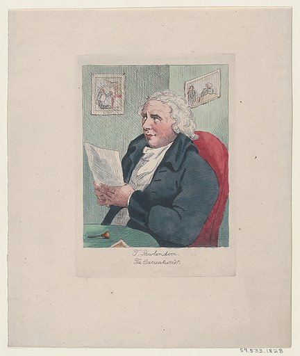 T. Rowlandson. The Caricaturist