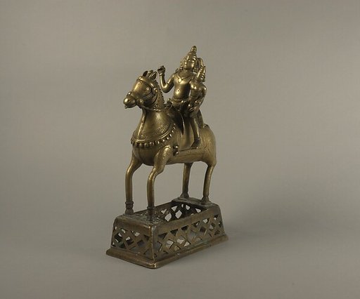 Khandoba and Mhalsi on Horseback
