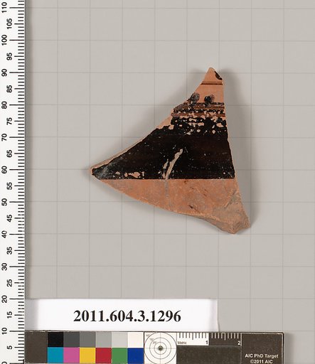 Terracotta fragment of a skyphos (deep drinking cup)