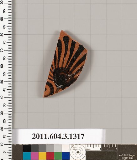 Terracotta fragment of a skyphos (deep drinking cup)