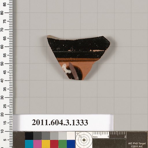 Terracotta fragment of a skyphos (deep drinking cup)