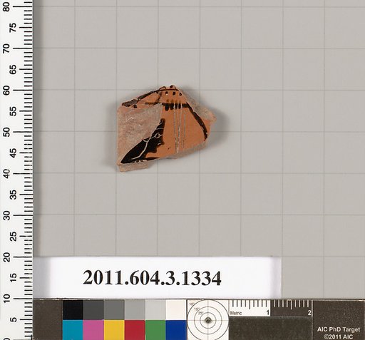 Terracotta fragment of a skyphos (deep drinking cup)
