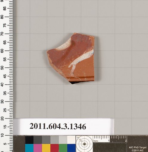 Terracotta fragment of a skyphos (deep drinking cup)