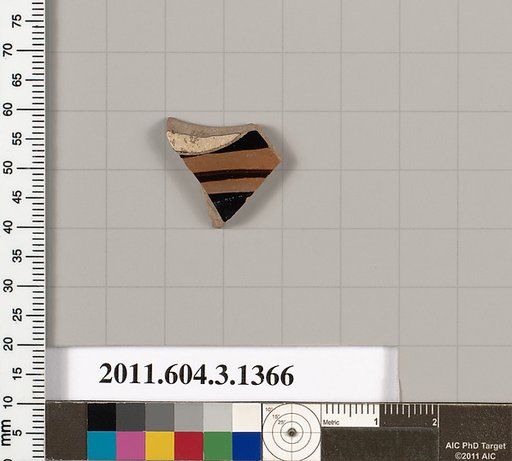 Terracotta fragment of a skyphos (deep drinking cup)