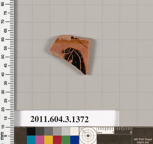 Terracotta fragment of a skyphos (deep drinking cup)