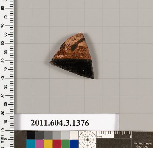 Terracotta fragment of a skyphos (deep drinking cup)