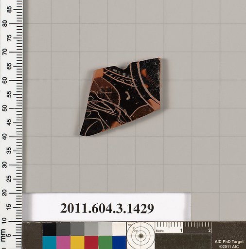 Terracotta fragment of a skyphos (deep drinking cup)