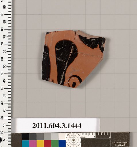 Terracotta fragment of a skyphos (deep drinking cup)