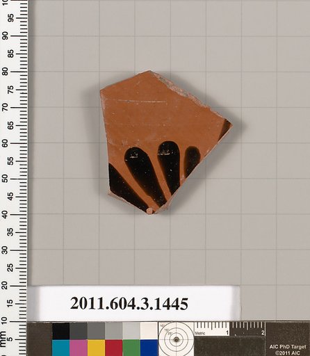 Terracotta fragment of a skyphos (deep drinking cup)