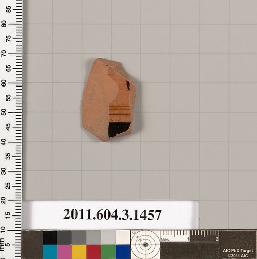 Terracotta fragment of a skyphos (deep drinking cup)