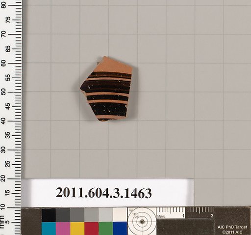 Terracotta fragment of a skyphos (deep drinking cup)