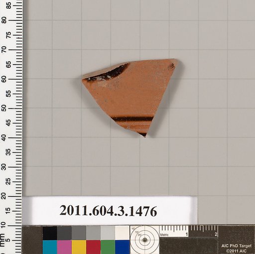 Terracotta fragment of a skyphos (deep drinking cup)
