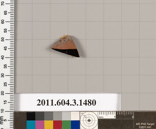 Terracotta fragment of a skyphos (deep drinking cup)