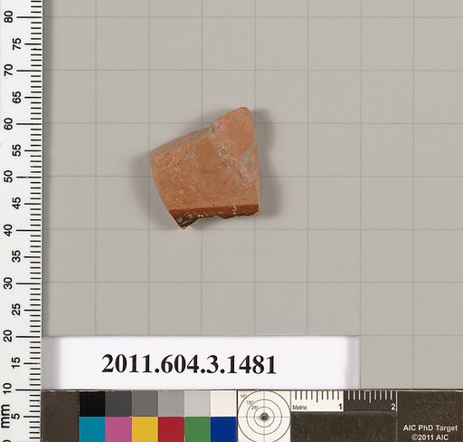 Terracotta fragment of a skyphos (deep drinking cup)