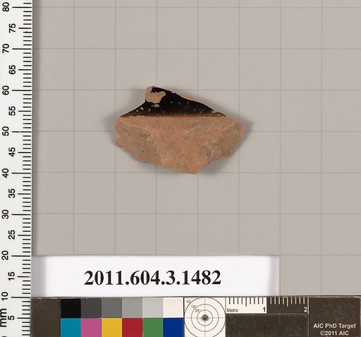 Terracotta fragment of a skyphos (deep drinking cup)