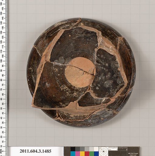 Terracotta fragment of a skyphos (deep drinking cup)