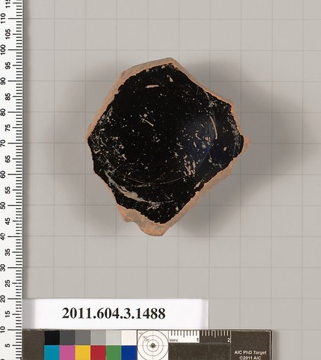 Terracotta fragment of a skyphos (deep drinking cup)