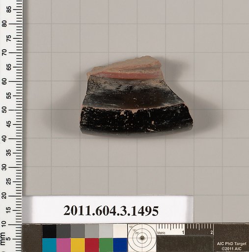 Terracotta fragment of a skyphos (deep drinking cup)