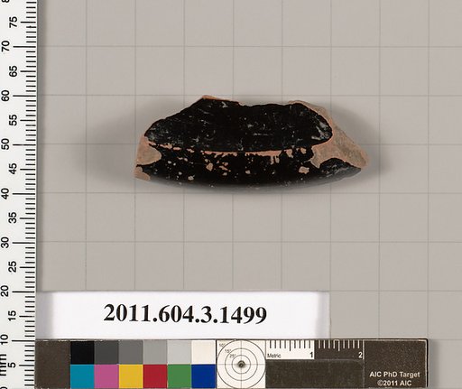 Terracotta fragment of a skyphos (deep drinking cup)
