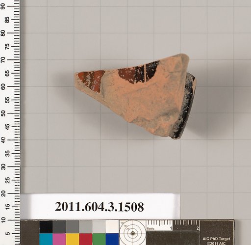 Terracotta fragment of a skyphos (deep drinking cup)