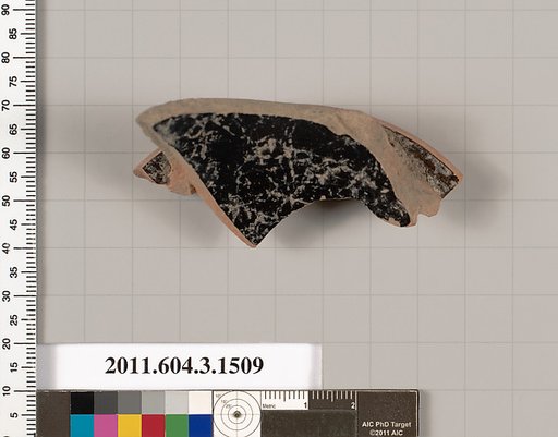 Terracotta fragment of a skyphos (deep drinking cup)