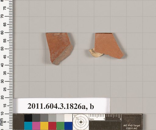 Terracotta rim fragments of kylikes: Lip cup (drinking cup)